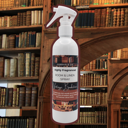 Vintage Bookstore Room and Linen Spray