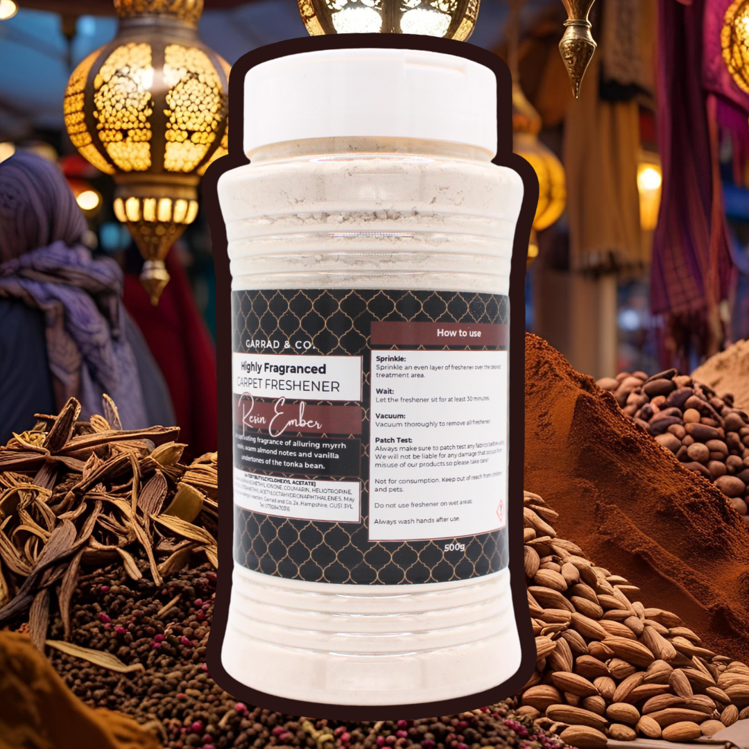 Designer Inspired Carpet Freshener Tubs 500g