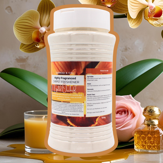 Gold Orchid Carpet Freshener