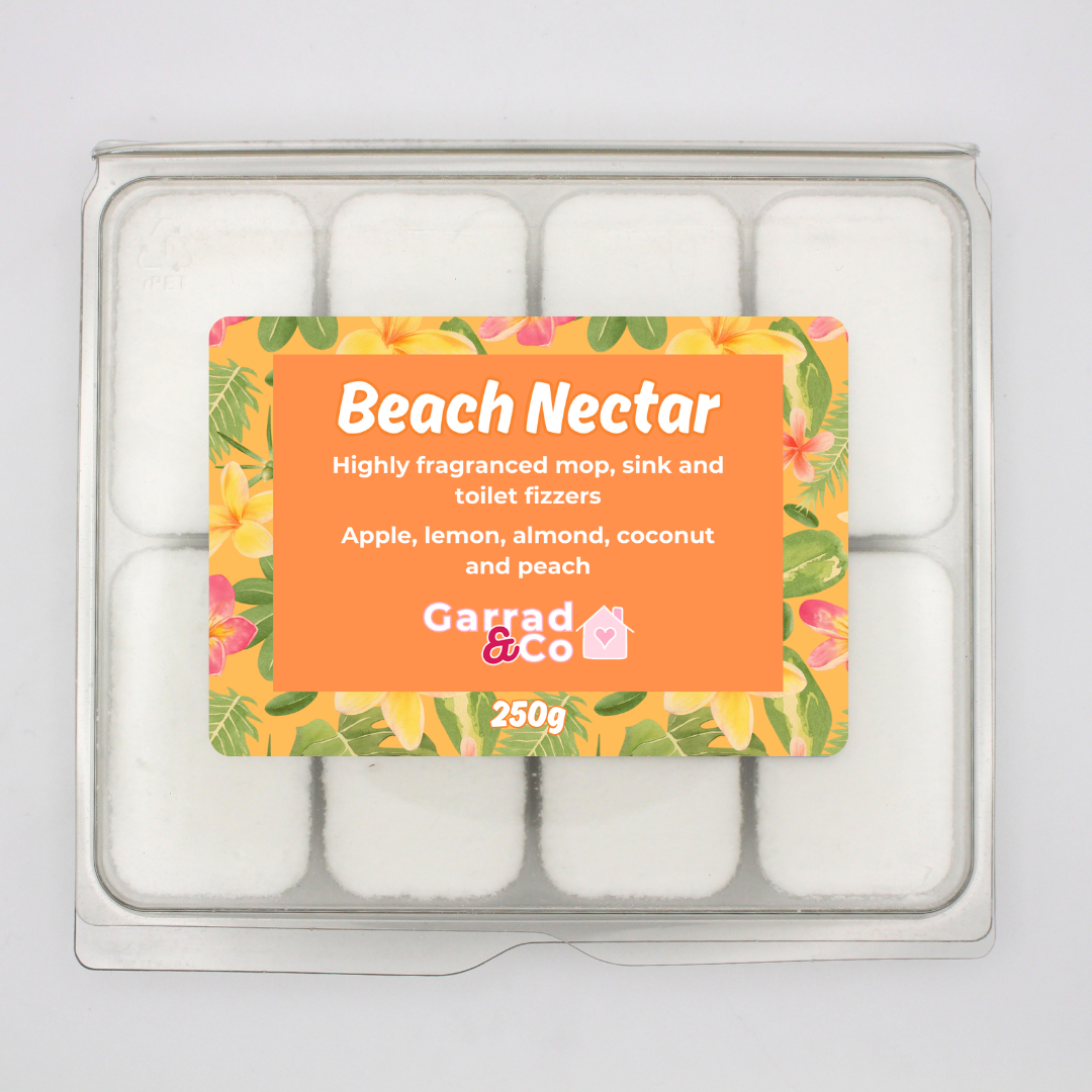 Designer Inspired mop, sink and toilet fizzers