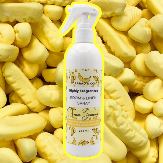 Foam Banana Room and Linen Spray