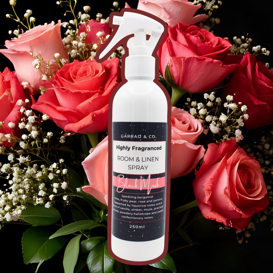 Black Musk Room and Linen Spray
