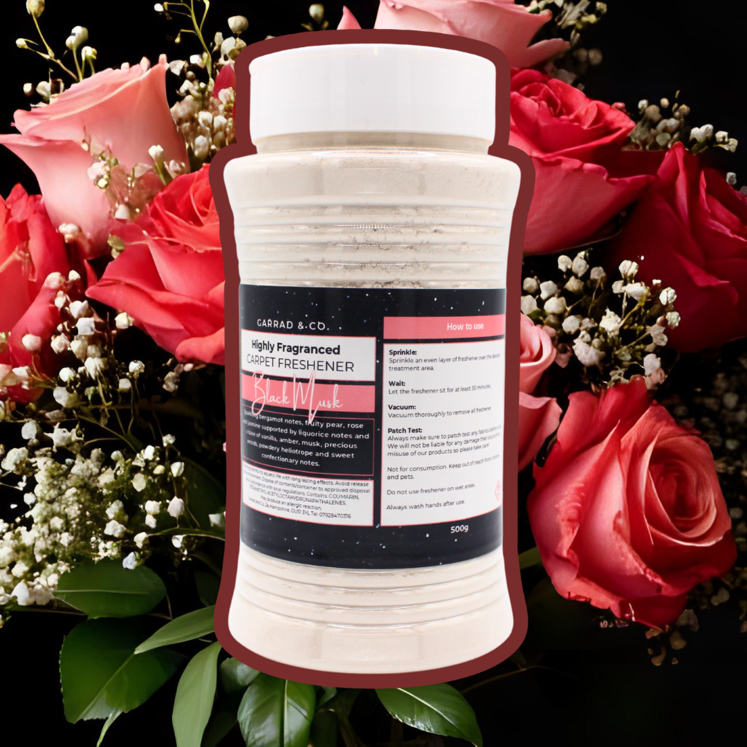 Designer Inspired Carpet Freshener Tubs 500g