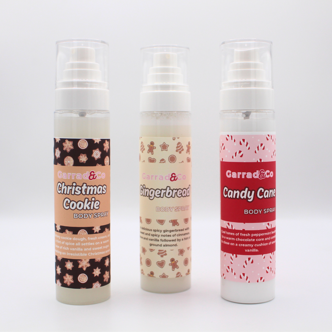 The Christmas Trio Body Spray Set