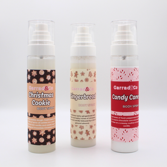 The Christmas Trio Body Spray Set