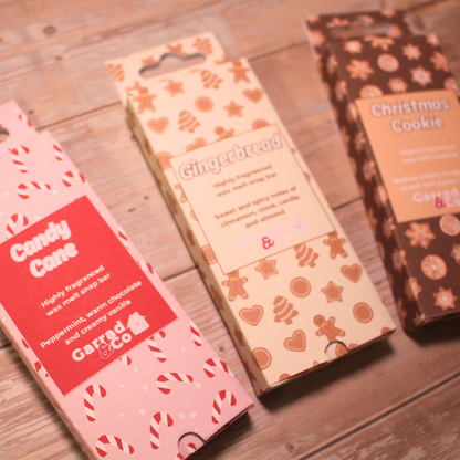 Christmas Wax Melt Snap Bars