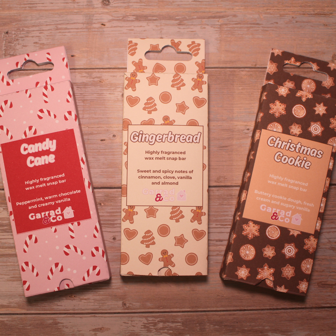 Christmas Wax Melt Snap Bars