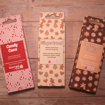 Christmas Wax Melt Snap Bars