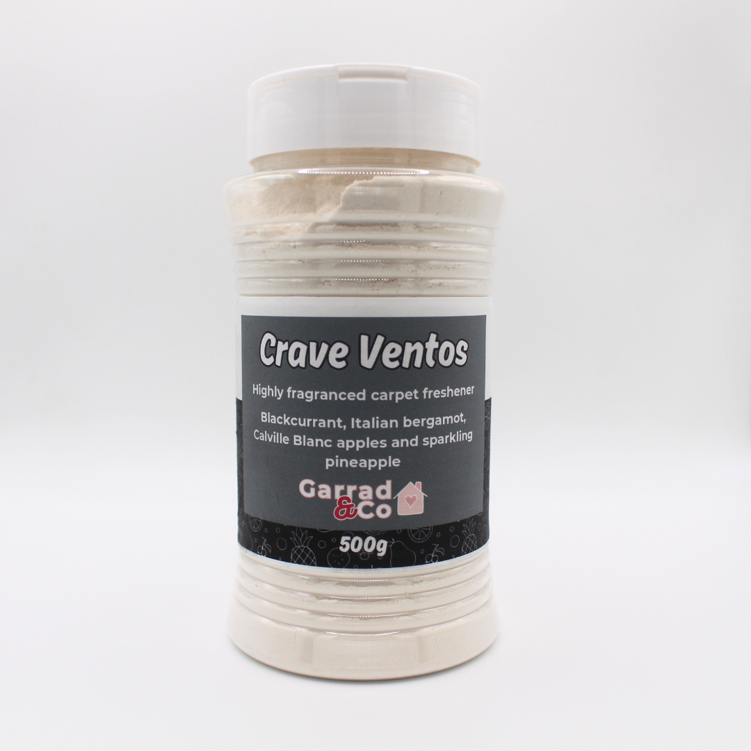 Designer Inspired Carpet Freshener Tubs 500g