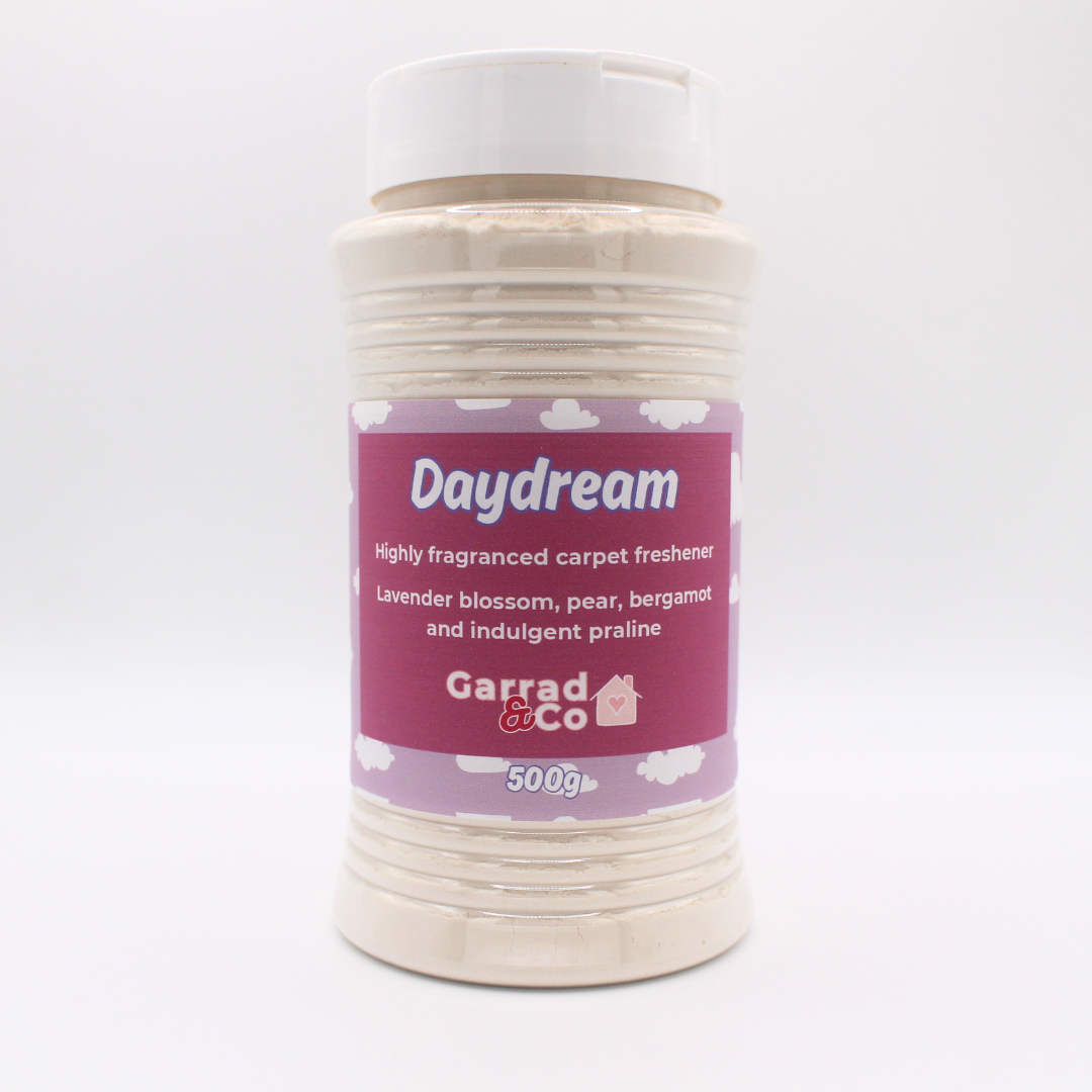 Designer Inspired Carpet Freshener Tubs 500g