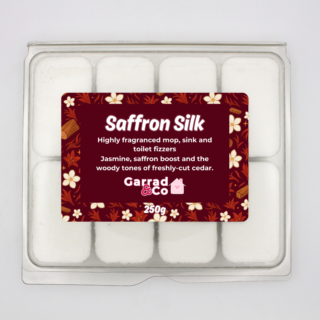 Designer Inspired mop, sink and toilet fizzers