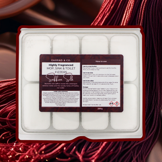 Saffron Silk Mop, Sink and Toilet Fizzers