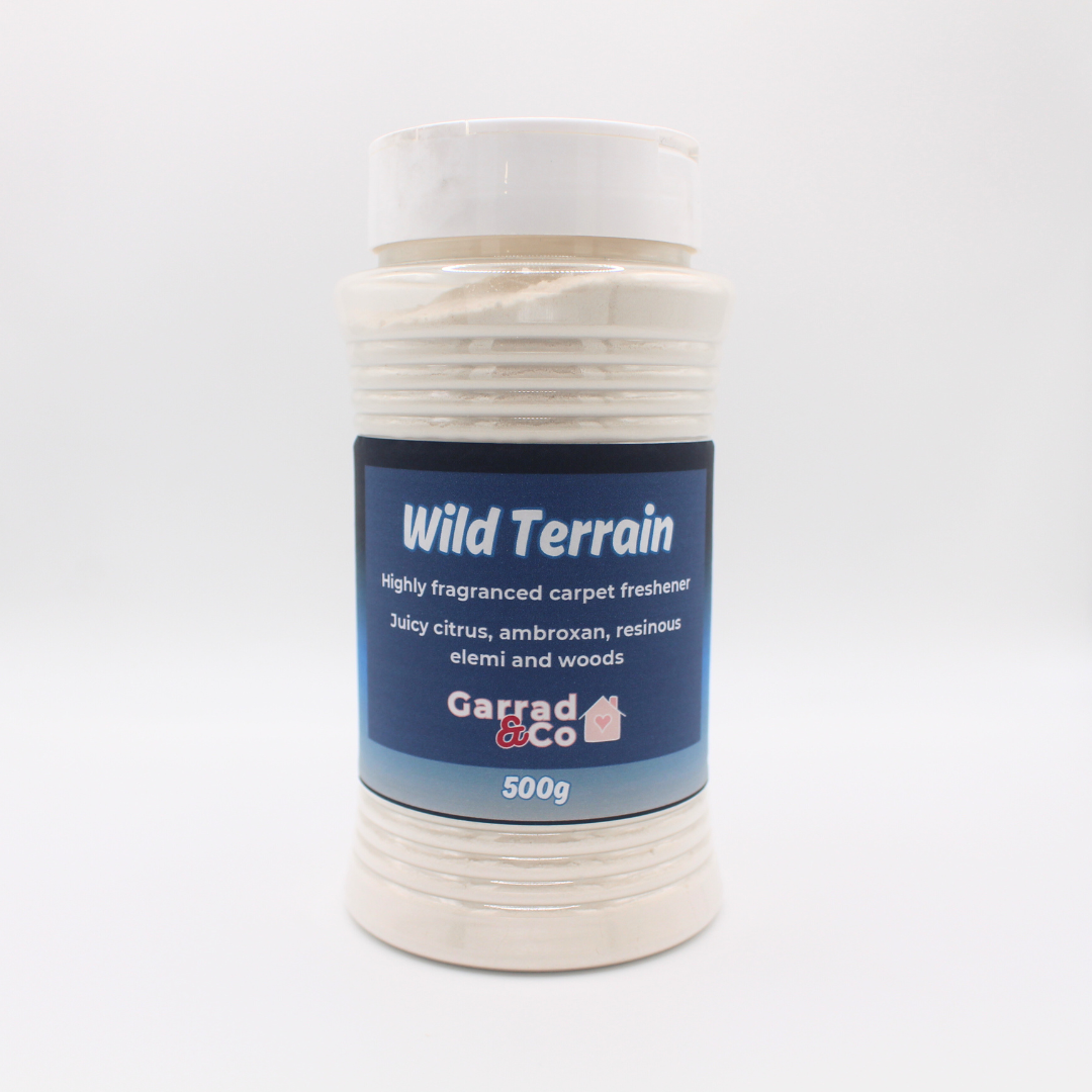 Designer Inspired Carpet Freshener Tubs 500g